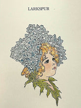 FLOWER BABIES' BOOK - 1914 ART NOUVEAU ILLUSTRATED FLOWER FAIRIES FAIRY POETRY
