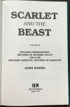 SCARLET AND THE BEAST - Daniel, 1st 1994 - FREEMASONRY MASONIC SECRET SOCIETIES