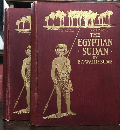 THE EGYPTIAN SUDAN - Budge, 1st Ed 1907, 2 VOLS ANCIENT AFRICA MONUMENTS HISTORY