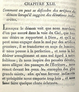 1879 LE COMBAT SPIRITUEL - SPIRITUAL MANUAL CATHOLIC CHARITY GOOD WORKS SOUL GOD