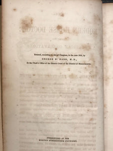 1854 ~ THE MODERN HORSE DOCTOR by DR. GEORGE DADD, 1st / 1st ILLUSTRATED