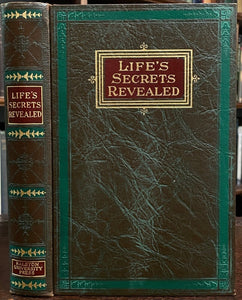 LIFE'S SECRETS REVEALED - Shaftesbury, 1928 - UNIVERSE HUMANITY LIFE EUGENICS
