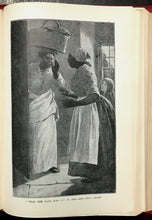 UNCLE TOM'S  CABIN - Harriet Beecher-Stowe, 1897 AFRICAN AMERICAN SLAVERY