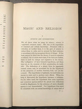 MAGIC AND RELIGION - Andrew Lang - 1st Ed, 1901 - COMPARATIVE RELIGION MAGICK