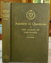 1937 ANSWERS TO QUESTIONS ON THE OCEAN OF THEOSOPHY - REINCARNATION ASTRAL BODY