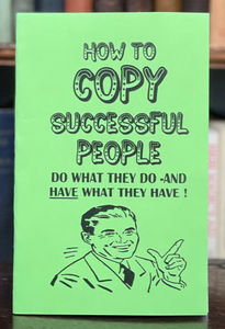 COPY SUCCESSFUL PEOPLE - Neuman, 1st 2010 - MANIFEST SUCCESS, WEALTH - SIGNED