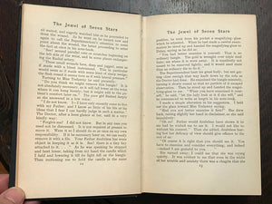 JEWEL OF THE SEVEN STARS - Bram Stoker, 1904 OCCULT ROMANCE ANCIENT EGYPT MUMMY
