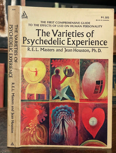 VARIETIES OF PSYCHEDELIC EXPERIENCE - Masters, 1st 1967 - EFFECTS OF LSD, PSYCH