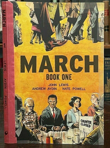 MARCH: BOOK ONE - 1st 2013 - SIGNED by JOHN LEWIS, ANDREW AYDIN - CIVIL RIGHTS