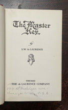 THE MASTER KEY - De Laurence, 1941 SPIRITUAL METAPHYSICAL PERSONAL DEVELOPMENT