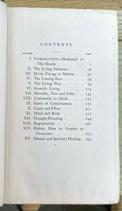 IN THE SUNLIGHT OF HEALTH - 1st 1913 SELF-HELP NEW THOUGHT METAPHYSICAL HEALING