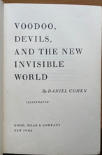 VOODOO, DEVILS & THE INVISIBLE WORLD - Cohen, 1st 1972 WITCHCRAFT SORCERY DEMONS