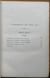 TREATISE ON TURNING TABLES - Gasparin, 1st 1857 - OCCULT SUPERNATURAL SPIRITS