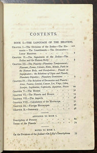 NEW MANUAL OF ASTROLOGY - Sepharial, 1912 HOROSCOPES ZODIAC DIVINATION PROPHECY