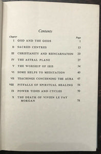 ASPECTS OF OCCULTISM - Dion Fortune, 1st 1962 - MAGICK DRUIDS ISIS SPIRIT SELF