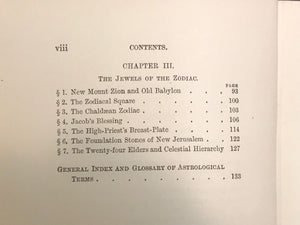 ASTROLOGY IN THE APOCALYPSE - 1st/1st 1886 - CHALDEAN HERMETIC ARMAGEDDON
