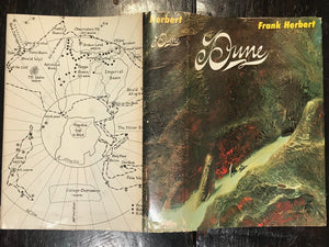 DUNE by Frank Herbert - First Book Club Edition, 1965