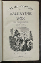 LIFE AND ADVENTURES OF VALENTINE VOX - 1850 MENTAL ILLNESS ASYLUMS HUMAN RIGHTS
