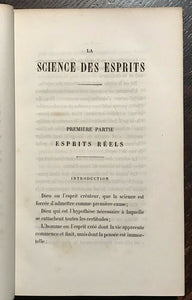 SCIENCE DES ESPRITS - Eliphas Levi, 1st 1865, MAGICK KABBALA OCCULT SPIRITUALISM