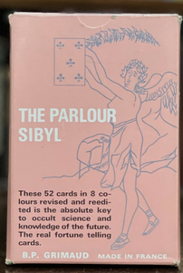 PARLOUR SIBYL TAROT CARD DECK - Grimaud, 1970 - UNUSED DIVINATION FORTUNETELLING