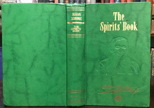 THE SPIRITS' BOOK - Allan Kardec, 1st 1972 SPIRITUALISM SPIRITS IMMORTALITY SOUL