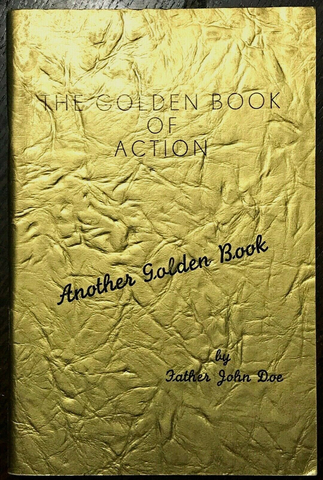 ALCOHOLICS ANONYMOUS AA - Pfau / John Doe - GOLDEN BOOK OF ACTION, 1969