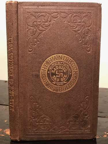 1863 - ZADKIEL, THE HANDBOOK OF ASTROLOGY - 2nd Ed, ASTROLOGY OCCULT VERY SCARCE