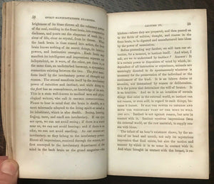 SPIRIT MANIFESTATIONS - Dods, 1st 1854 - NATURAL PHENOMENA GHOSTS APPARITIONS