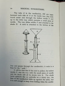 MAGICAL SUGGESTIONS - HARRY LATOUR - 1st, 1921 - MAGIC TRICKS EXPERIMENTS