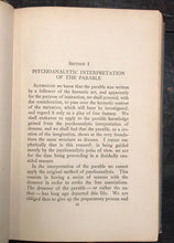 1917 - PROBLEMS OF MYSTICISM & ITS SYMBOLISM - SILBERER, 1st/1st Occult