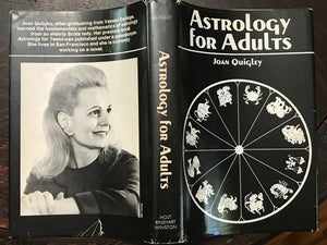 ASTROLOGY FOR ADULTS - Quigley, 1969 ZODIAC DIVINATION HOROSCOPE - SIGNED