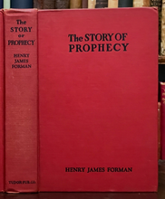 STORY OF PROPHECY - Forman, 1940 - PROPHETS, SECOND SIGHT, DIVINATION - SIGNED