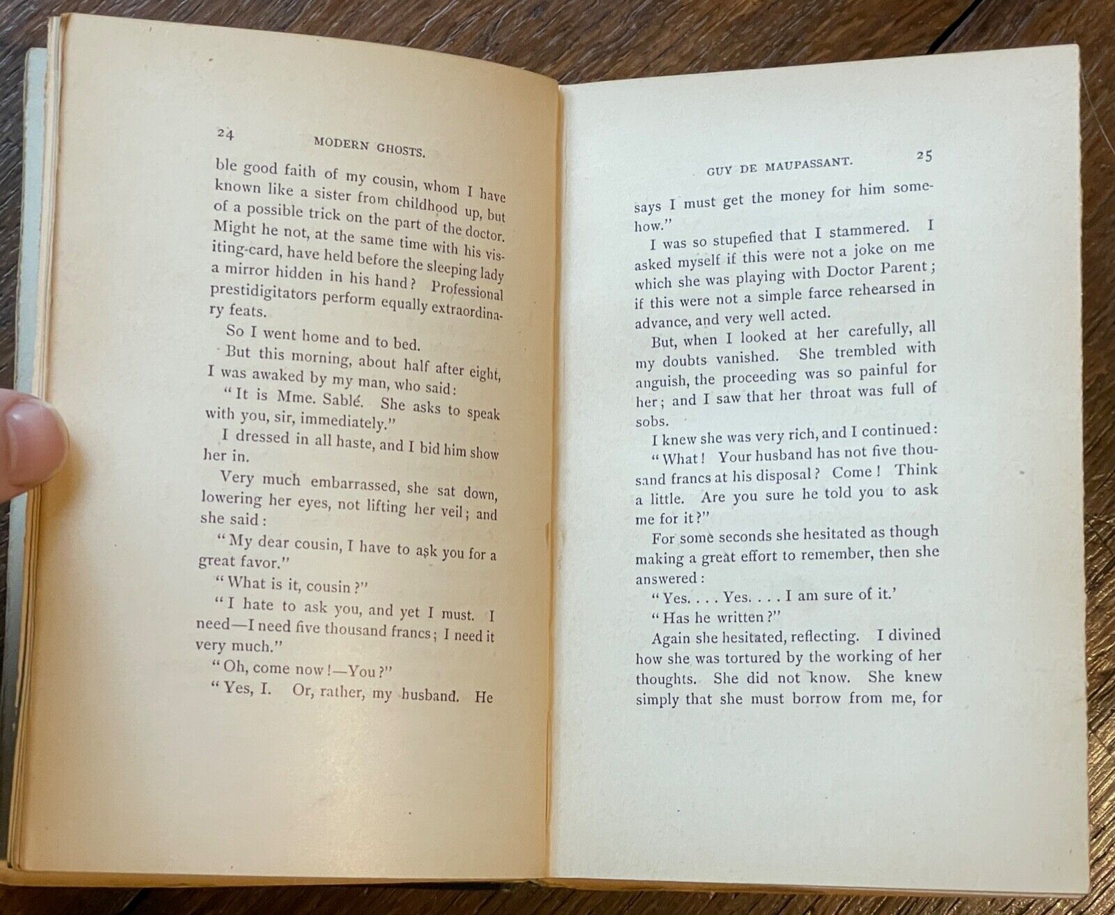 MODERN GHOSTS Curtis, 1st 1890 FAMOUS GHOST OCCULT LITERATURE STOR