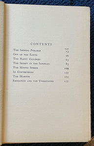 THE SHINING PYRAMID - Machen, 1925 - HORROR FANTASY SUPERNATURAL SHORT STORIES