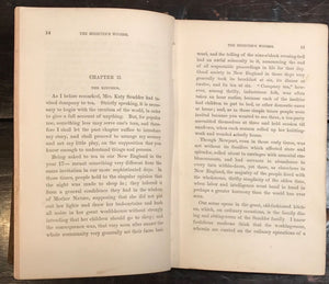 HARRIET BEECHER STOWE, THE MINISTER'S WOOING ~ 1st / 1st 1859; Anti-Slavery