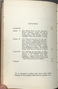 MARS: THE WAR LORD - Alan Leo, 1st 1915 ASTROLOGY ZODIAC DIVINATION FATE FORTUNE