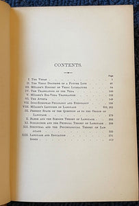 ORIENTAL AND LINGUISTIC STUDIES - Whitney, 1st 1873 ORIGINS THEORIES of LANGUAGE