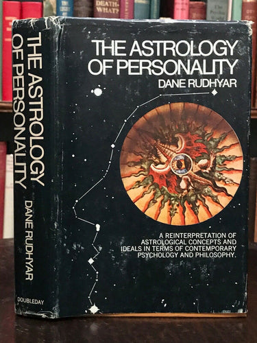 THE ASTROLOGY OF PERSONALITY - Rudhyar, 1970 - ASTROLOGICAL PSYCHOLOGY - SIGNED