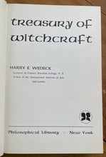 TREASURY OF WITCHCRAFT - Wedeck, 1st 1961 - OCCULT SORCERY WITCHES MAGICK