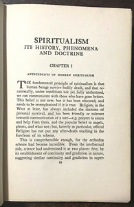 SPIRITUALISM: HISTORY, PHENOMENA - Hill, Arthur Conan Doyle 1919 GHOSTS SPIRITS