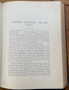 MODERN PANARION - H.P. Blavatsky, 1st 1895 - THEOSOPHY OCCULT MAGIC SPIRIT