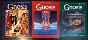 GNOSIS MAGAZINE ISSUES 1-9 — RELIGIOUS SPIRITUAL ESOTERIC OCCULT, 1985-1988
