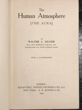 THE HUMAN ATMOSPHERE OR THE AURA MADE VISIBLE - Kilner, 1920 - Auras Illustrated