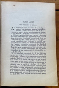 THE OCCULT SCIENCES - A.E. WAITE, 1923 - WHITE BLACK MAGICK TALISMANS DIVINATION