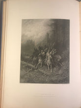 GUSTAVE DORE ~ 1867 VIVIEN by Alfred Tennyson, 1st / 1st ~ 12.5" x 17" FOLIO