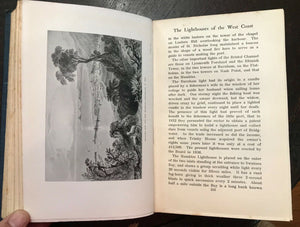 BRITISH LIGHTHOUSES - Wryde, 1st Ed 1913 - SEAFARING SEA MARKS SHIPS MARINER