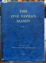 ONE WOMAN MASON - 1912 - Catherine Babington WOMEN FREEMASONRY MASONIC