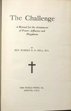 MANUAL FOR ATTAINMENT OF POWER, AFFLUENCE & HAPPINESS - 1st 1929 - GOD SUCCESS