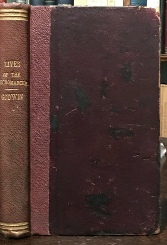 1835 - LIVES OF THE NECROMANCERS - William Godwin - MAGICK WITCHCRAFT DIVINATION