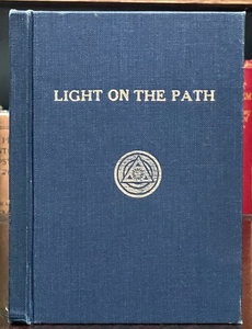 LIGHT ON THE PATH - Collins, 1910 - THEOSOPHY EASTERN SPIRITUAL ENLIGHTENMENT